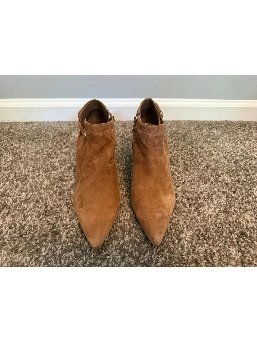 Vince Camuto Keeshey Suede Leather Booties Women’s 9.5